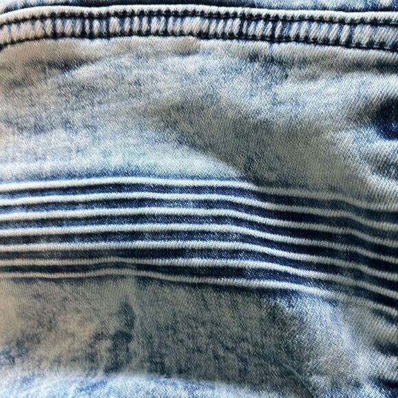 CJ Black Premium Moto biker Skinny Flex Acid Washed Super soft - Picture 10 of 11